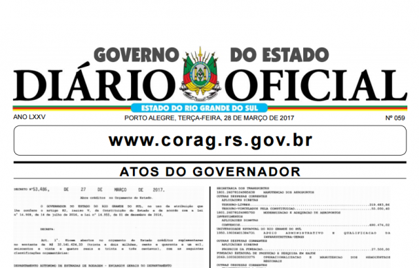 Diário Oficial do Estado do Rio Grande do Sul - 28 de março de 2017