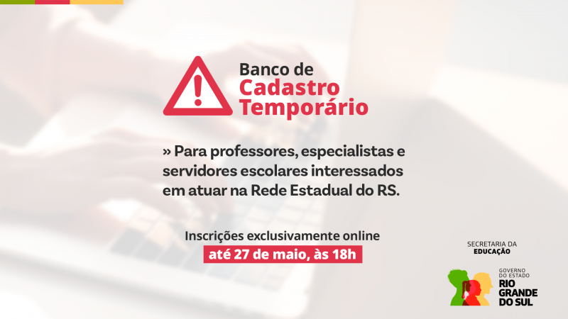 Capa Matéria Banco de Cadastro Temporário