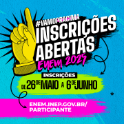 Capa Matéria Enem Inscrições