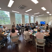 Encontro busca alinhar Plano Anual de A&ccedil;&otilde;es e Metas das escolas ao planejamento regional e aprimorar an&aacute;lise sobre o territ&oacute;rio