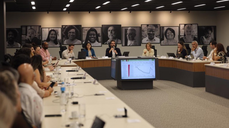 Reuni&atilde;o do Ciclo de Govenan&ccedil;a na Educa&ccedil;&atilde;o ocorreu na tarde desta quarta-feira (15/04) no Centro Administrativo Fernando Ferrari.